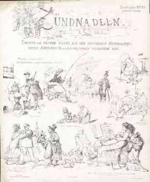 Zündnadeln: ernste und heitere Bilder aus dem deutschen Nationalkrieg gegen Napoleon III und aus der darauf folgenden Zeit