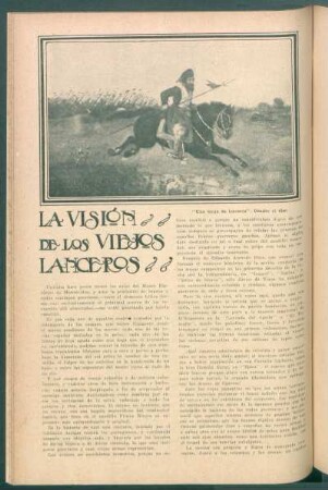 La visión de los viejos lanceros