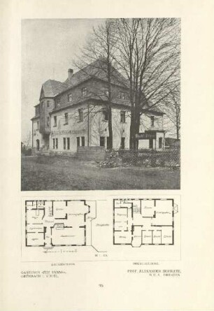 Gasthaus "Zur Tanne", Grünbach I. Vogtl.