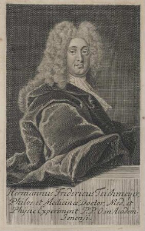 Bildnis des Hermannus Fridericus Teichmeyer