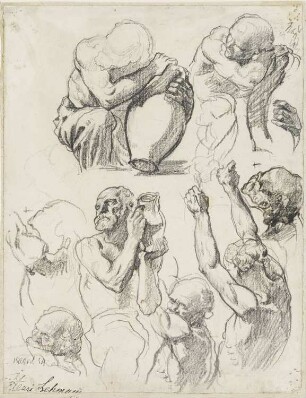 Mehrer männliche Figuren
