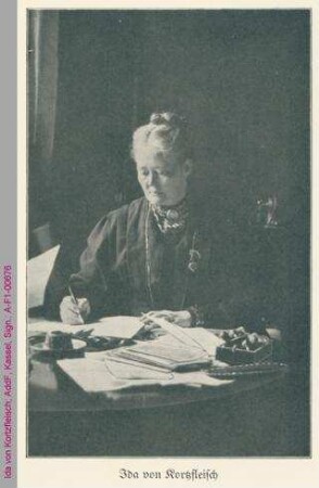 Porträt von Ida von Kortzfleisch
