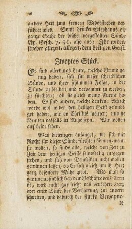 Zweytes Stück