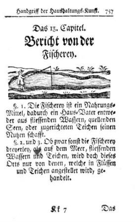 Das 13. Capitel. Bericht von der Fischerey.
