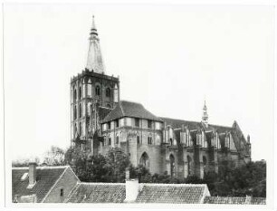 Marienkirche, Kulm: Ansicht von Südwesten