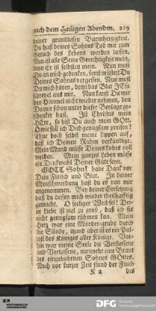 Tugend-Zierde Derer/ so bey der Gnaden-Tafel JEsu Christi erscheinen. [Fortsetzung]