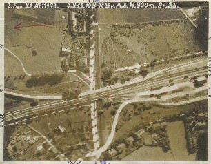 Eisenbahnbrücke nördlich Bahnhof Dachau (900 m)