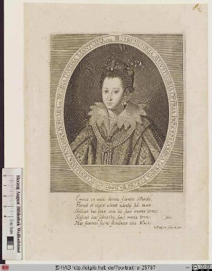 Bildnis Eleonora (Gonzaga) d. Ä., römisch-deutsche Kaiserin, geb. Prinzessin von Mantua
