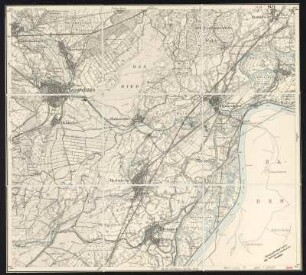 Messtischblatt [7213] = 3610 : Bischweiler, heute Bischwiller, Frankreich, 1899 : Messtischblatt [7213] = 3610 : Bischweiler. - Druckvermerk 299. - [Berlin] : Reichsamt für Landesaufnahme, 1899. - 1 Kt. : zweifarb. - Ohne Gitternetz. - Ohne Planzeiger. - Ohne Zeichenerklärung.