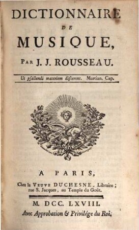 Dictionnaire de musique