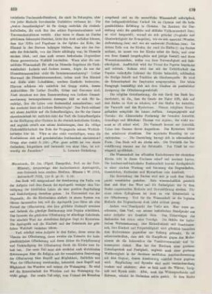 469-472 [Rezension] Mausbach, Jos., Grundzüge der katholischen Apologetik