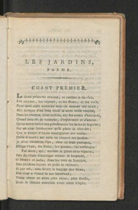 Chant Premier.