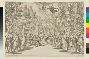 Perseus bekämpft den Drachen