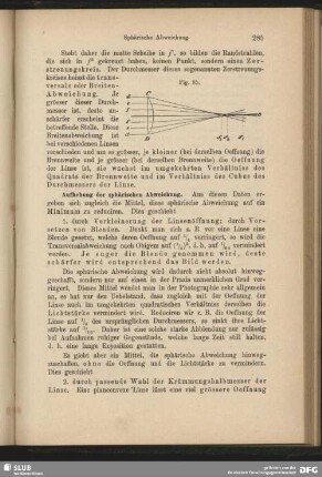 Aufhebung der sphärischen Abweichung