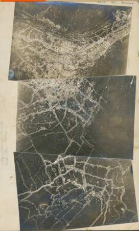 Foto des Geländes südlich der Chausson Ferme nordwestlich von Massiges (Luftbild)