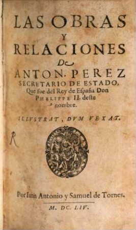 Las obras y relaciones