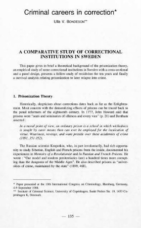 135-150, 8. Criminal careers in correction