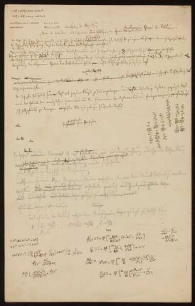 [Briefentwurf von B. Riemann an Unbekannt]