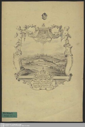 Andencken der Huldigung Ihro ChurFürstl Durchl. Friderici Augusti zu Budissin den 18. May 1769