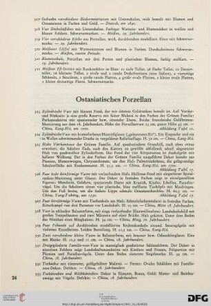 Ostasiatisches Porzellan (Nr. 323-433)