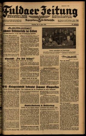 Ausgabe vom Dienstag, den 17. Juni 1941.