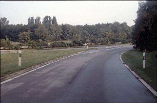Einfahrt Ost zu Hauptfahrbahn Ost (Basel Richtung Karlsruhe)