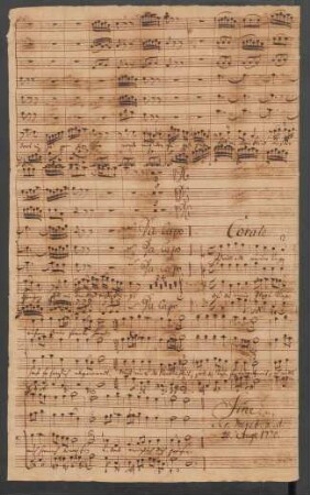 6. Choral: Ich will alle meine Tage
