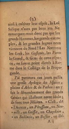 Lettre à M. D'Alembert