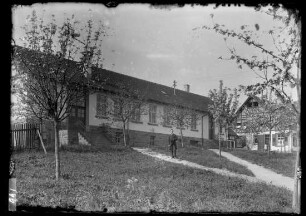 Betsaal und Pfarrhaus der evangelischen Kirchengemeinde Buchen