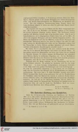 1: Die Helvetier-Siedlung von Hochstetten