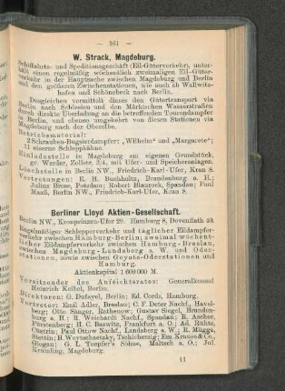 W. Strack, Magdeburg.