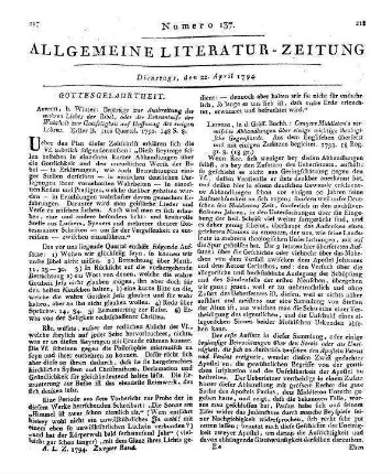 Middleton, C.: Vermischte Abhandlungen über einige wichtige theologische Gegenstände. Aus dem Engl. übers. und mit einigen Zus. begl. Leipzig: Gräff 1793