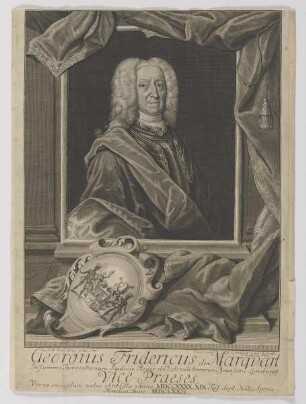 Bildnis des Georgius Fridericus de Marqvart