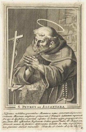 Bildnis des S. Petrus de Alcantara