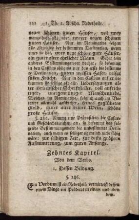 Zehntes Kapitel. - Vierzehntes Kapitel.