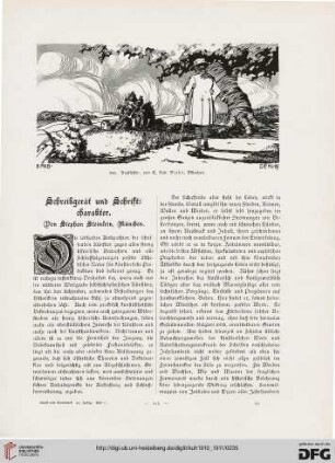 Schreibgerät und Schriftcharakter