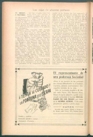 Las cajas de ahorros postales : Su origen e historia