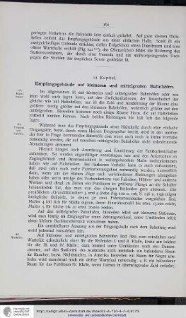 12. Kapitel. Empfangsgebäude auf kleineren und mittelgroßen Bahnhöfen.