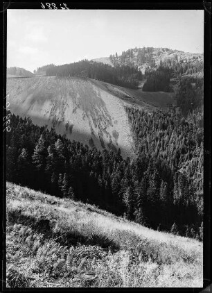 Österreich, Steiermark. Abraumhalde am Erzberg