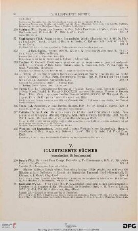 V. Illustrierte Bücher (Nr. 279-393)
