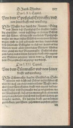 Das LXI. Capitel.