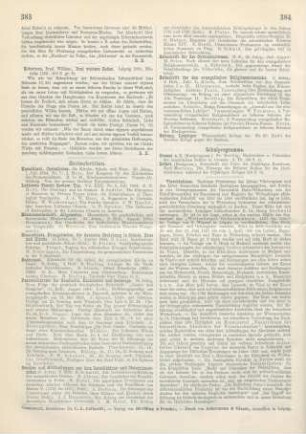 383 [Rezension] Robertson, Frederick William, Drei weitere Reden