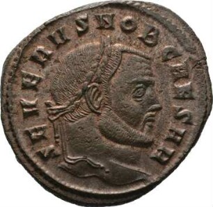 Münze, Nummus, 306