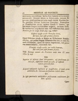 52-58, XIII - XVII; Corollaria