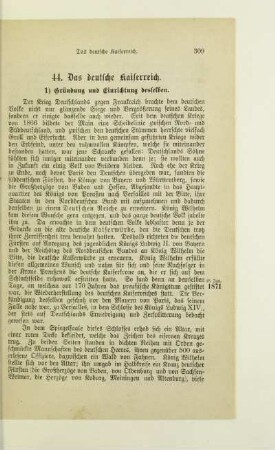 44. Das deutsche Kaiserreich