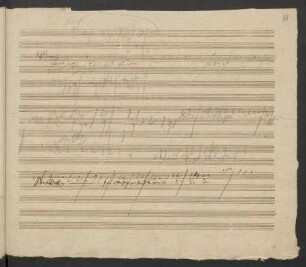 Missa solemnis. Skizzen; D-Dur; LvBWV op. 123; KinB 123; op. 123