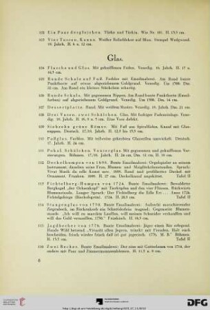 Glas (Nr. 104-167)