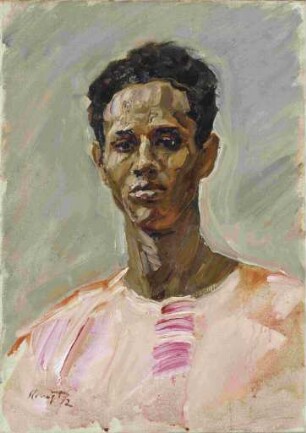 Brustbildnis des Somali Hassanó