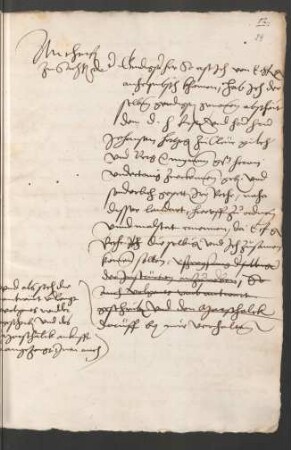 Brief an Kurfürst Johann Friedrich von Sachsen, 17.02.1534 (Entwurf)