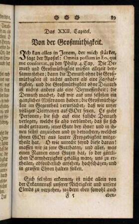 89-97, Das XXII. - XXIII. Capitel